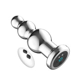 Toosh Remote Controlled Metal Vibrating Anal Beads from Nice 'n' Naughty